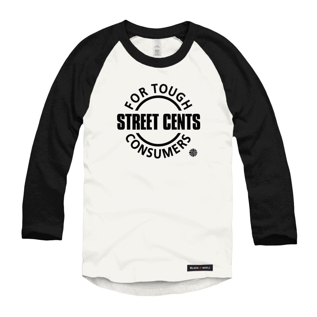 Street Cents Raglan Baseball Shirt