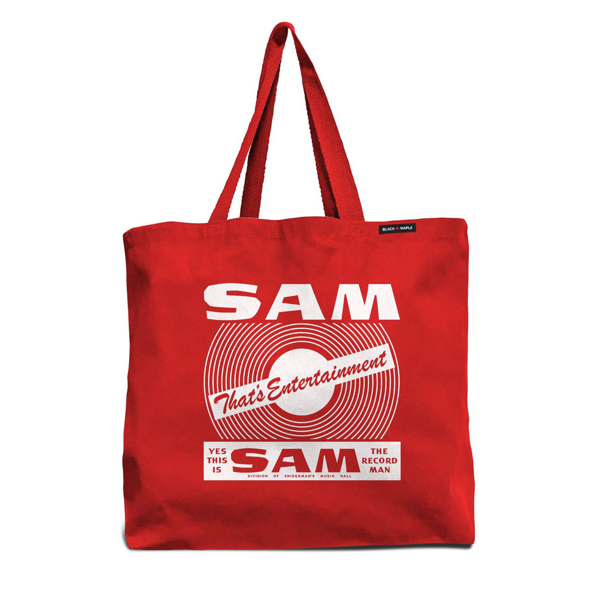 That's Entertainment Sam the Record Man Tote Bag