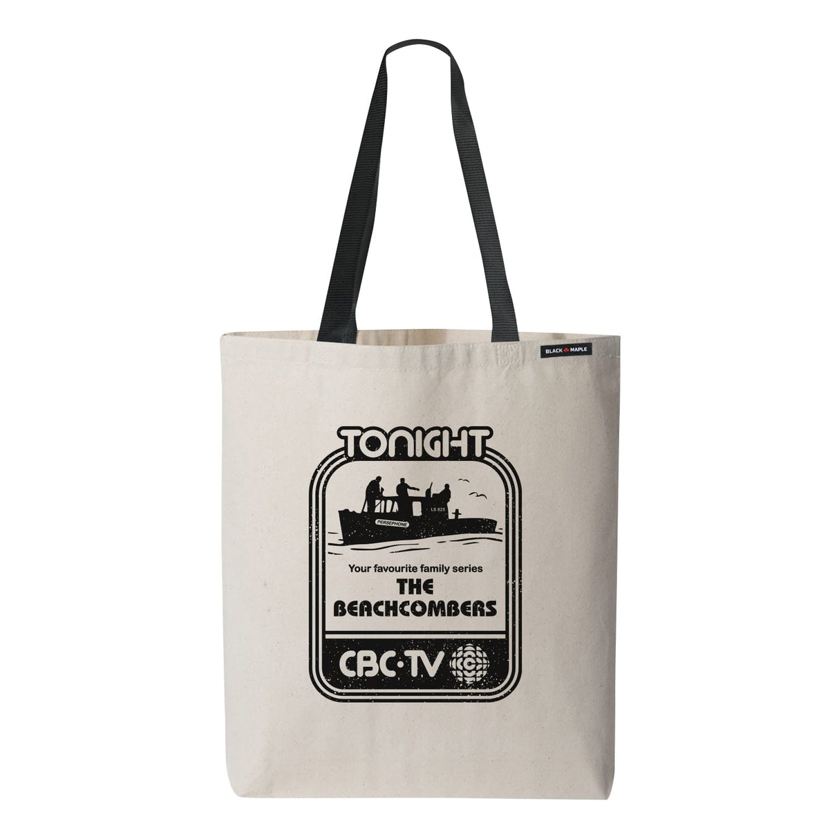 The Beachcombers Retro Ad Tote Bag
