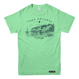 The Bluffs Lake Ontario Mens T-shirt