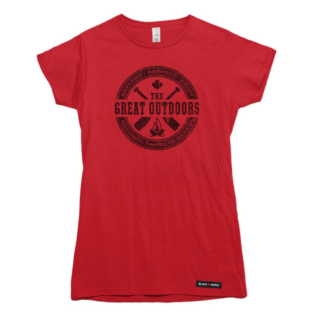 The Great Outdoors National Parks of Canada T-shirt