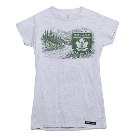 Trans-Canada Highway Mountain Scenic Road Trip T-shirt