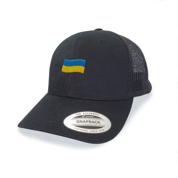 Ukraine Flag Trucker Cap