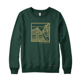 Vancouver Stained Glass Landmark Sweatshirt or Hoodie