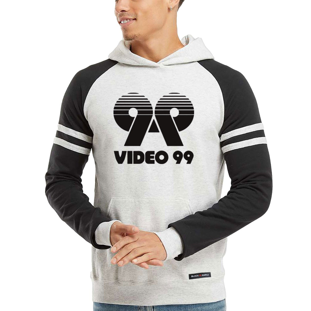 Video 99 Varsity Hooded Sweatshirt