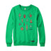 Vintage Holiday Ornaments Crewneck Sweatshirt
