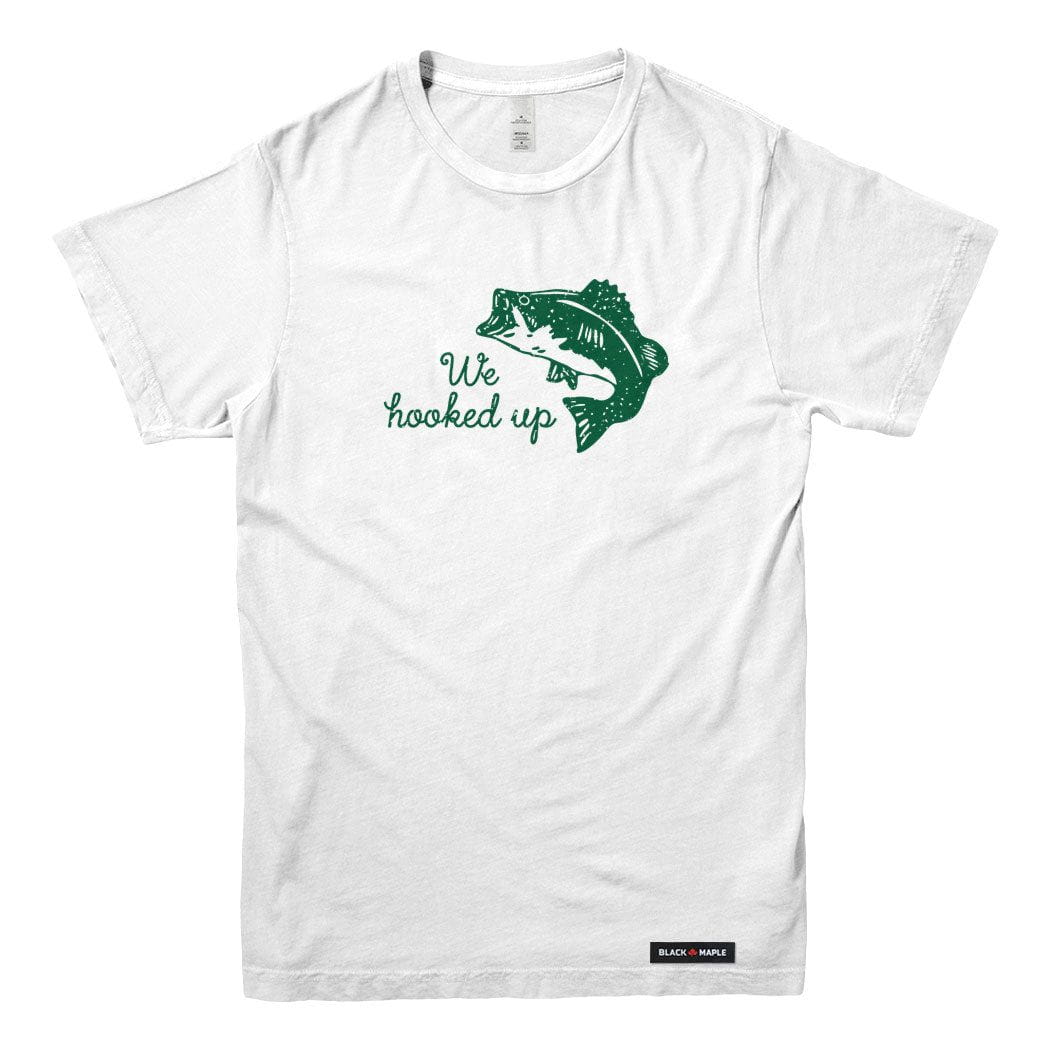 We Hooked Up Fishing T-shirt