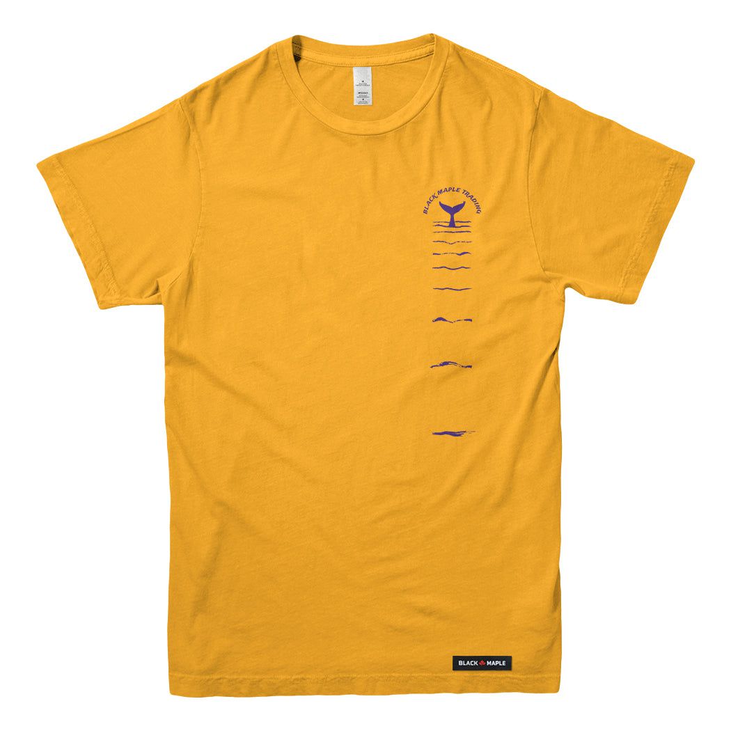 Whale Lobtailing Reflection T-shirt