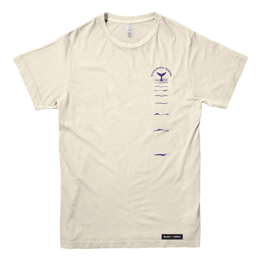 Whale Lobtailing Reflection T-shirt