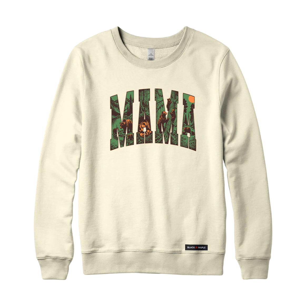 Wilderness Mama Bear Sweatshirt or Hoodie