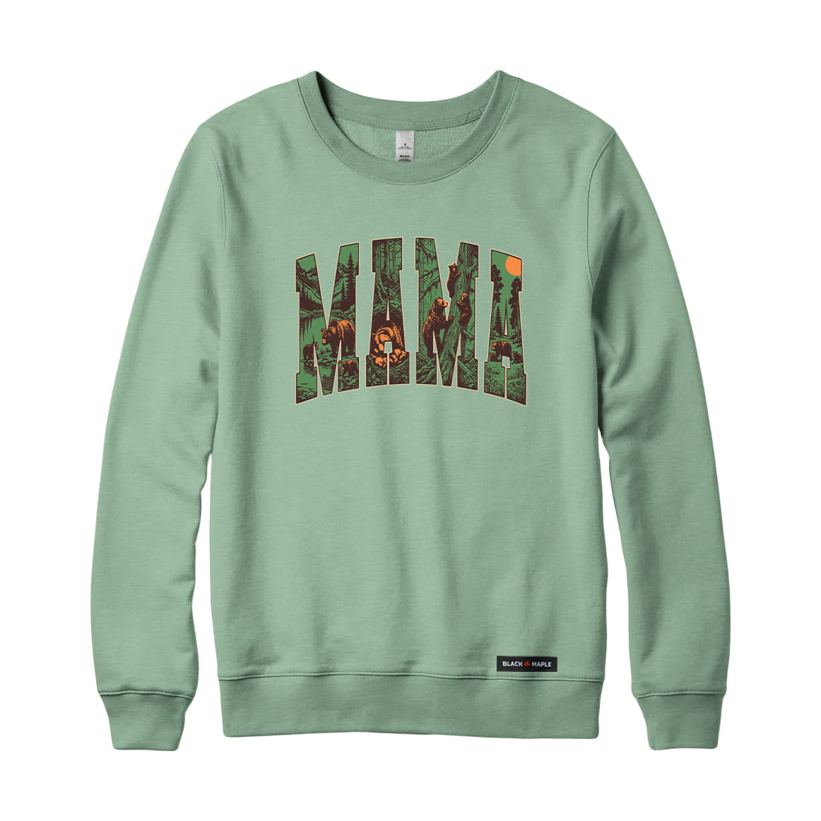 Wilderness Mama Bear Sweatshirt or Hoodie