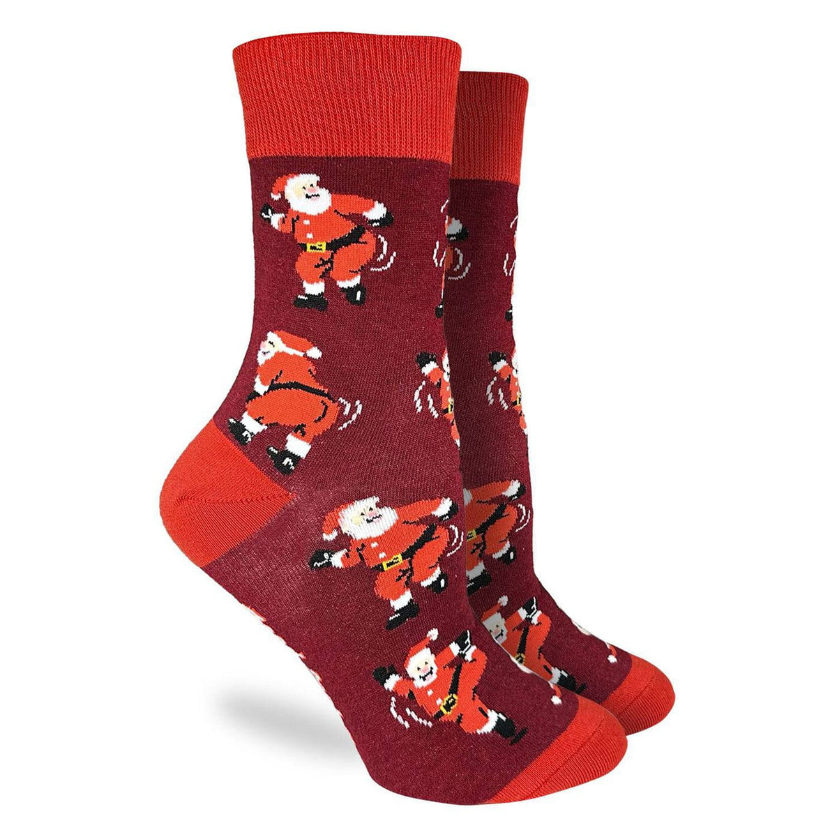 Women's Dancing Santa Christmas Socks