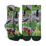 Women's Dog Mama's Park Drama Socks