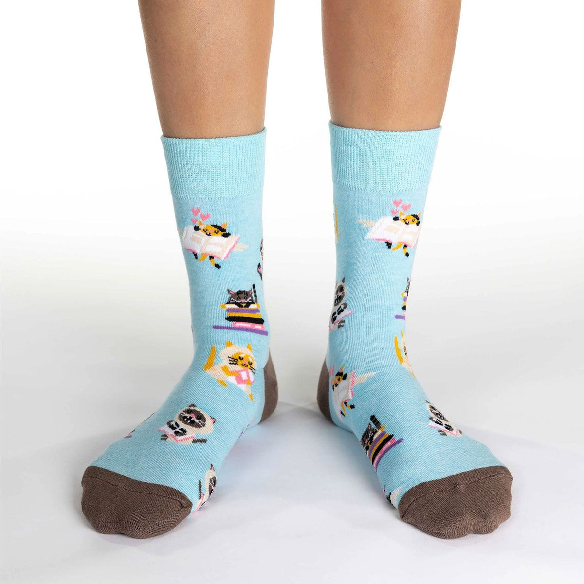 Women's Reading Cats Socks