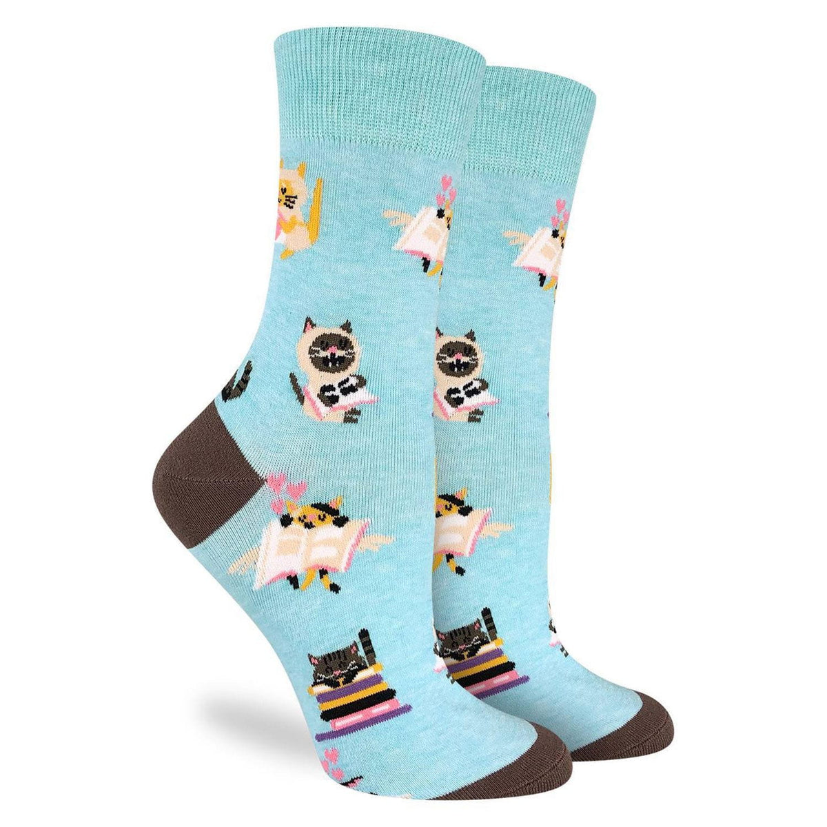 Women's Reading Cats Socks