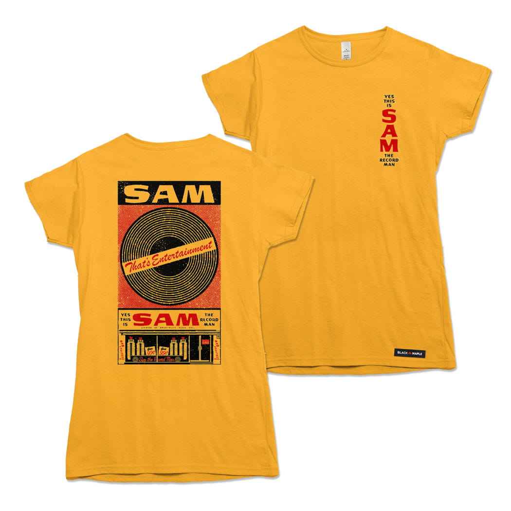 Yes This is Sam the Record Man T-shirt