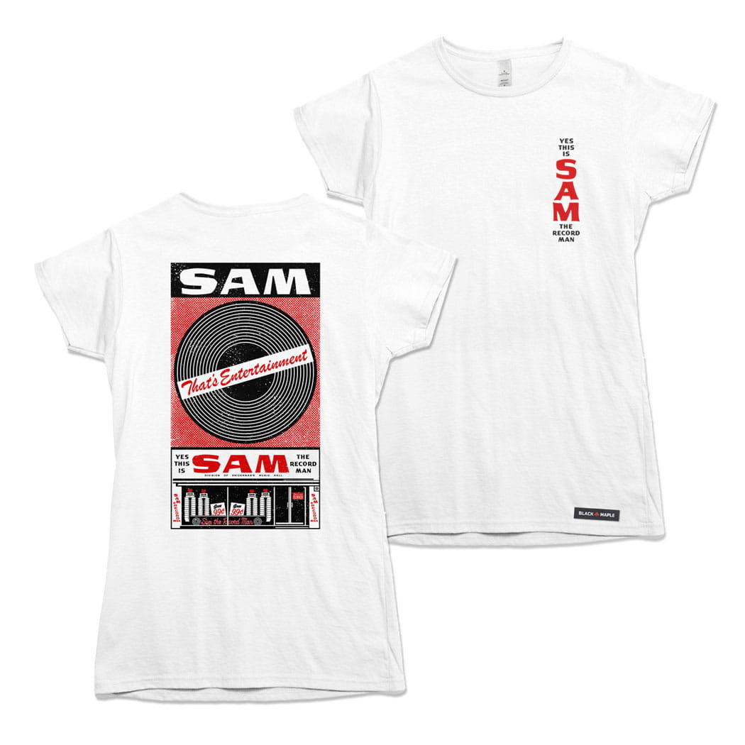 Yes This is Sam the Record Man T-shirt
