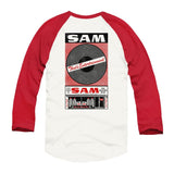 Yes This is Sam the Record Man Raglan Baseball Shirt