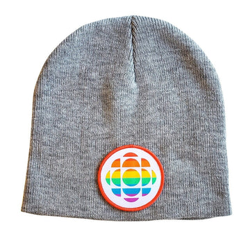 CBC Pride Gem Logo Grey Tuque