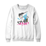 80s Glam Style Sweatshirt and Hoodie