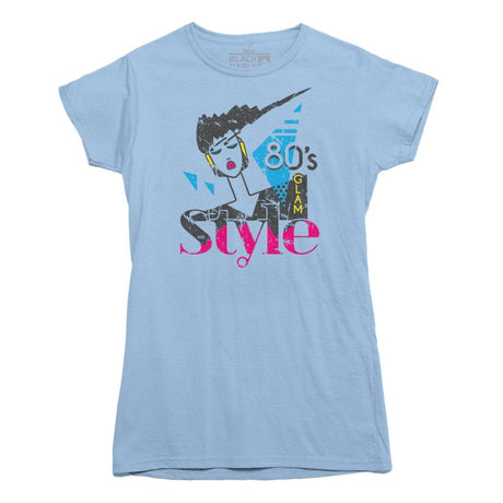 80s Glam Style T-shirt