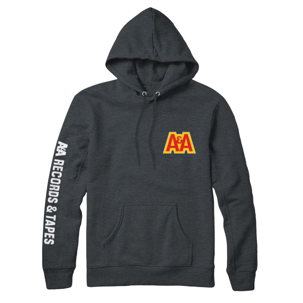 A&A Records Chest and Sleeve Print Sweatshirt and Hoodie