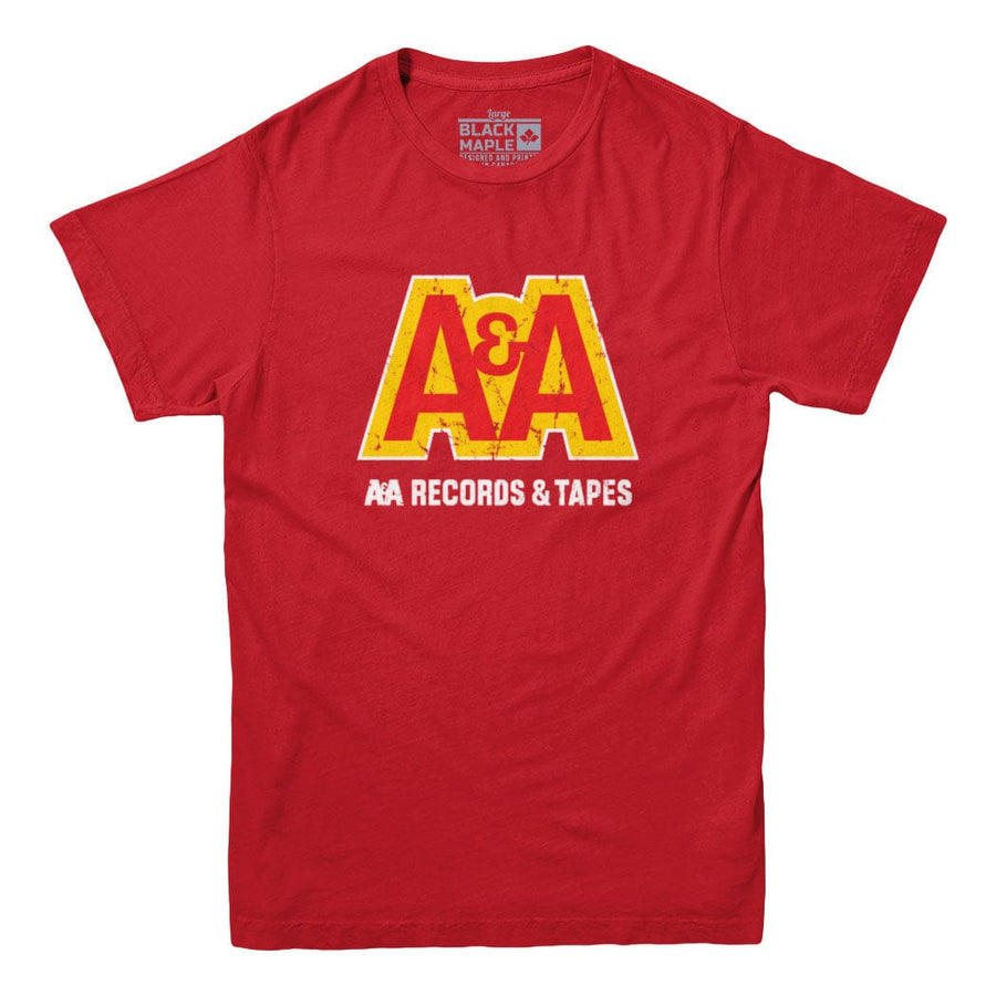 A&A Records Retro Logo T-shirt