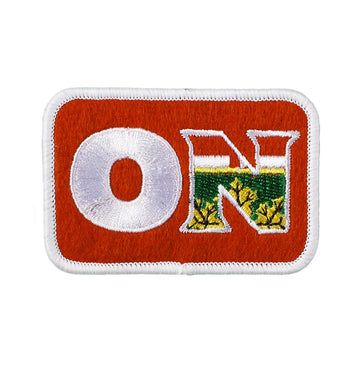 Ontario ON Province Proud Iron on Patch