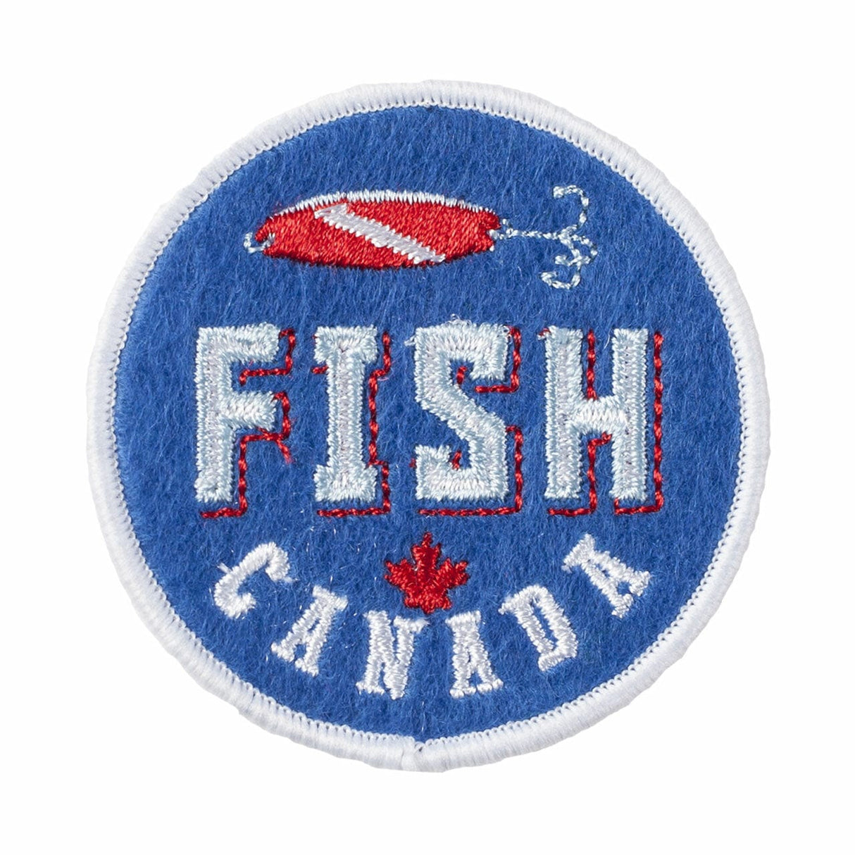 Fish Canada Iron On Patch