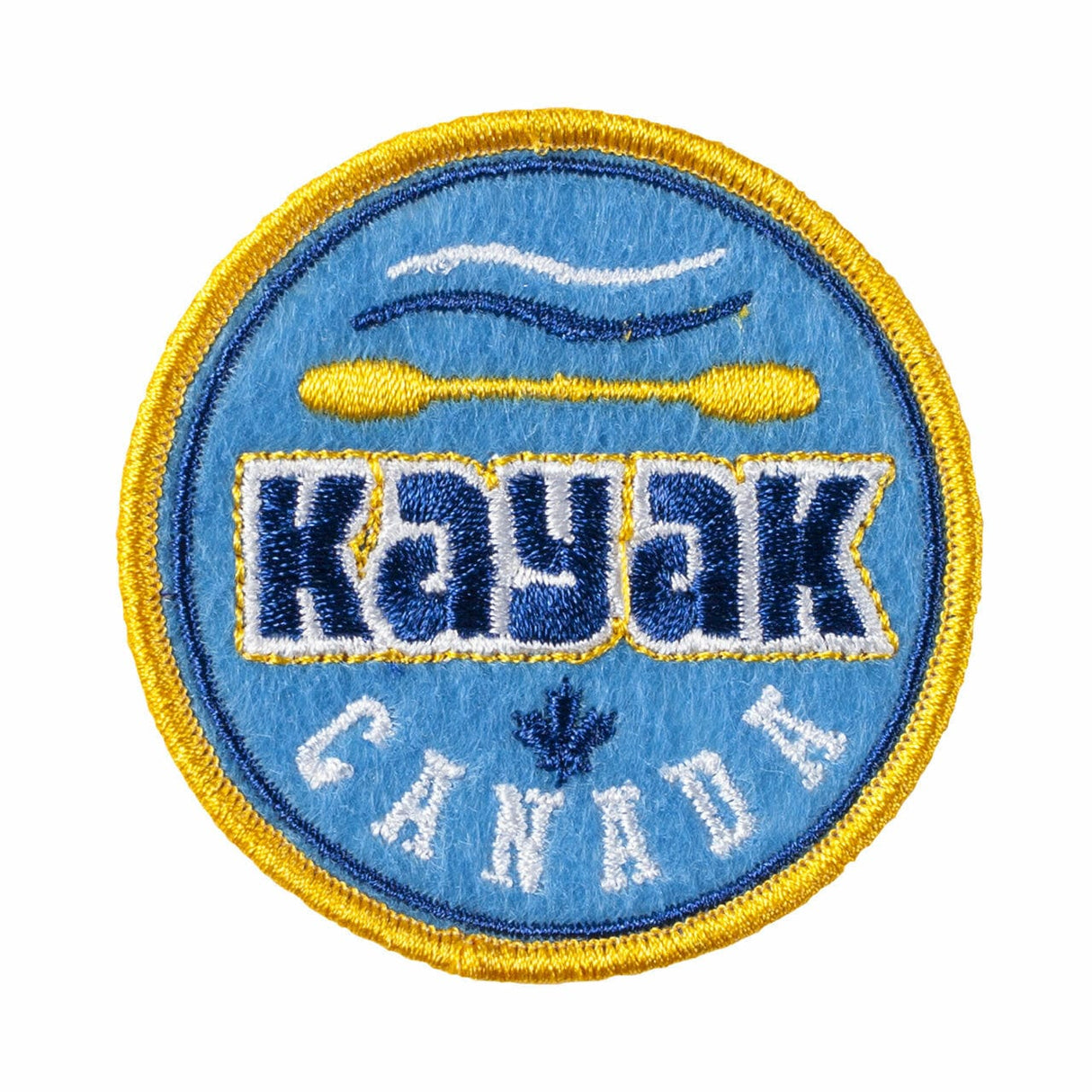 Kayak Canada Iron On Patch