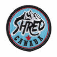 Shred Canada Iron On Patch