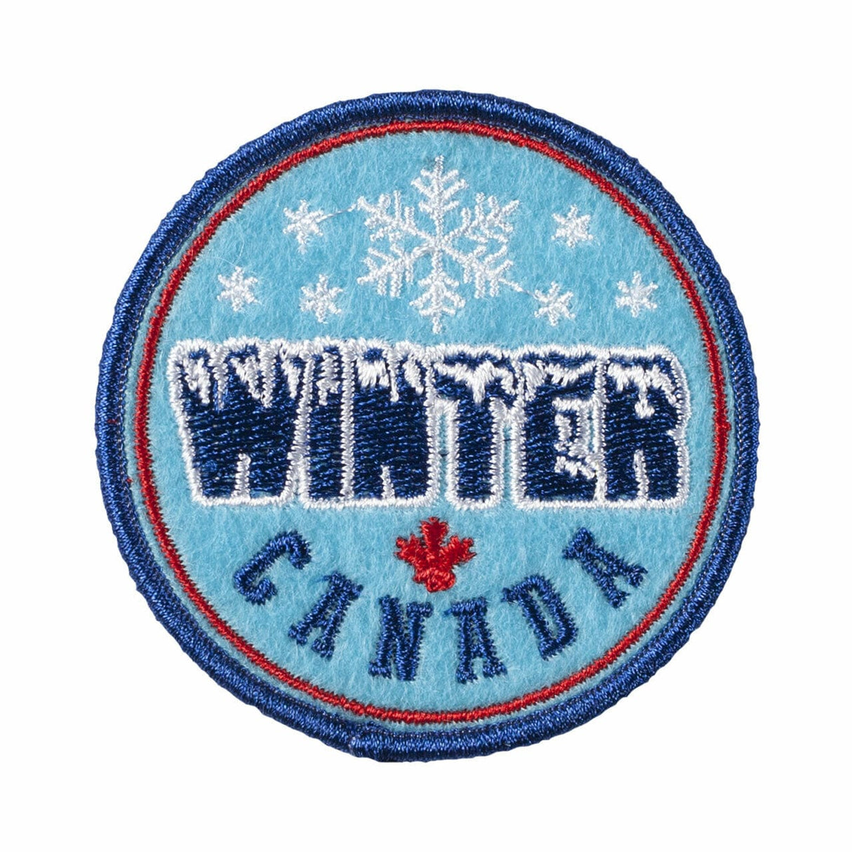 Winter Canada Iron On Patch