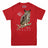 Alberta Great Horned Owl Mens Tshirt Red