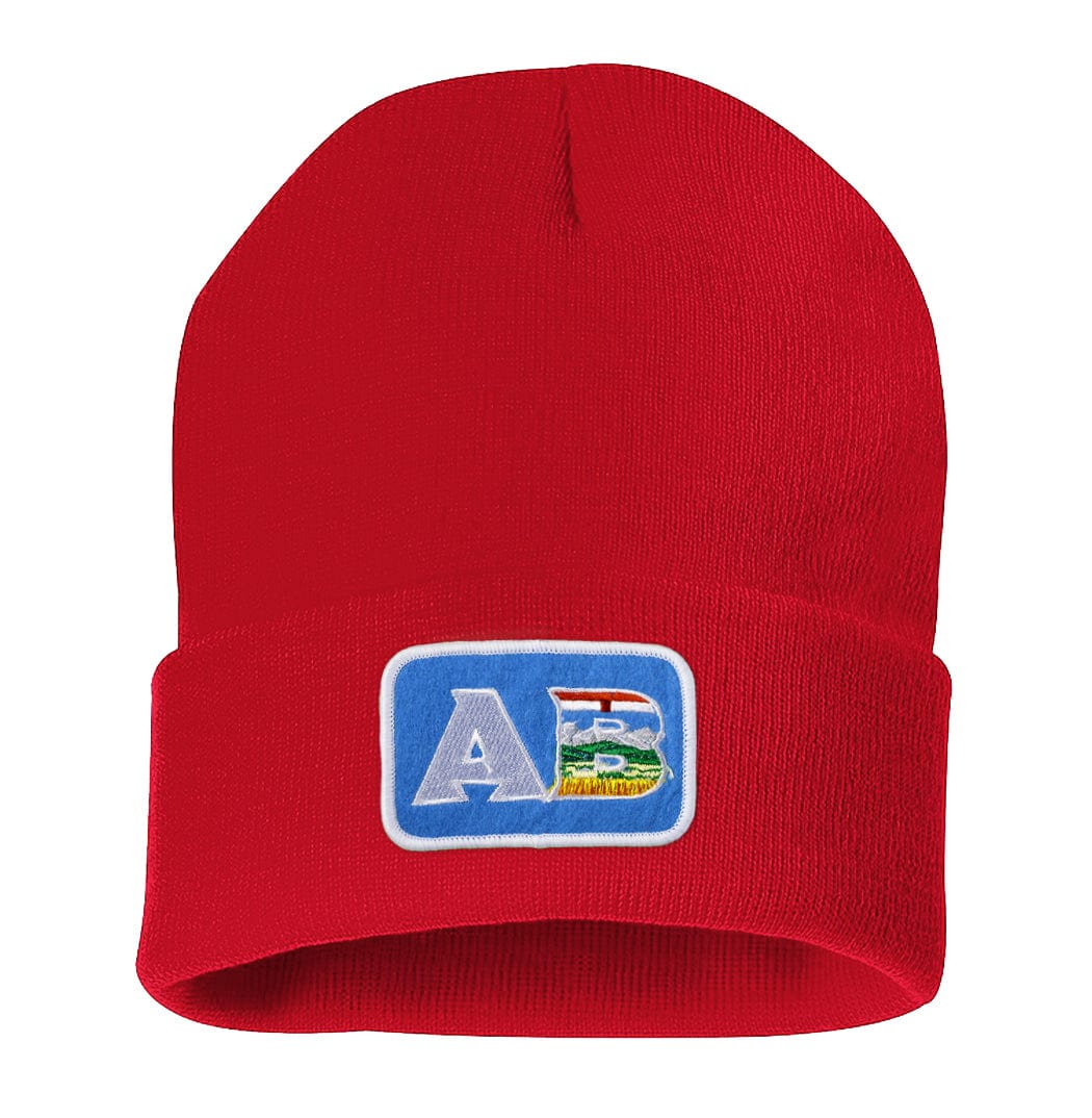 Alberta Acronym Patch - Red Tuque