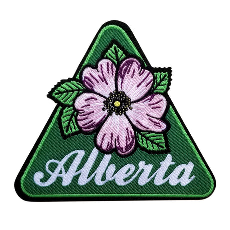 Alberta Wild Rose Provincial Patch