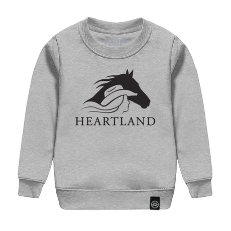 Amy and Spartan Silhouettes Heartland Kids Sweatshirt and Hoodie