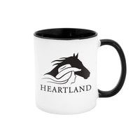 Heartland Amy and Spartan Silhouettes 11oz Mug