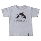 Amy and Spartan Silhouettes Heartland Kids T-shirt
