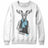 Moose with Scotch Crewneck Sweatshirt - White