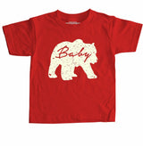 Baby Bear Kids Red T-shirt