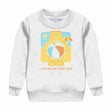 I Love Beachin Beary Much Kids Crewneck Sweatshirt