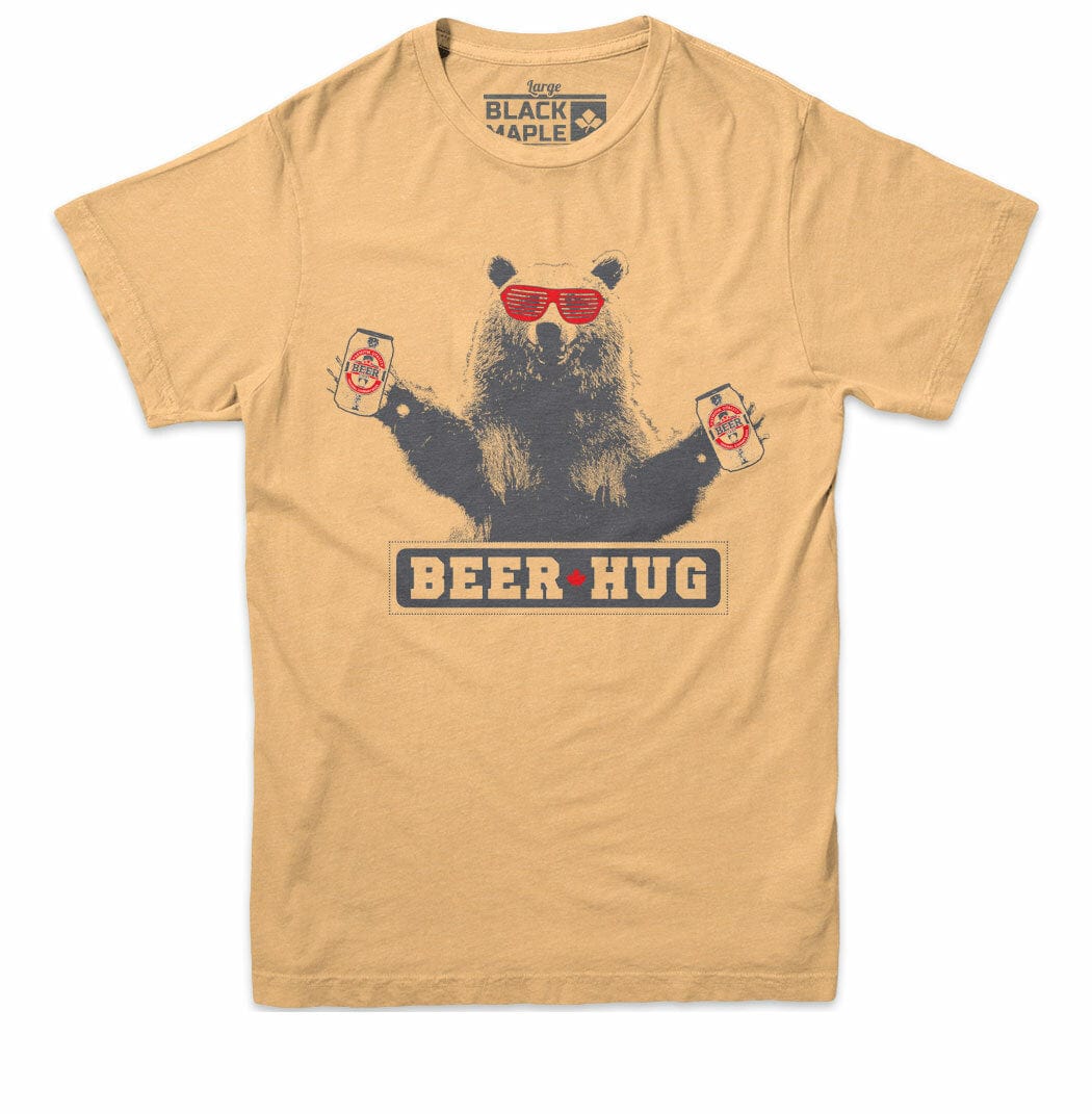 Beer Hugs Mens Squash T-shirt