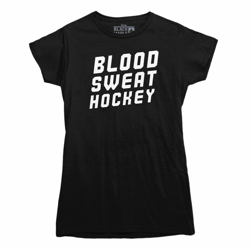 Blood Sweat Hockey ??Women's Scoop T-shirt