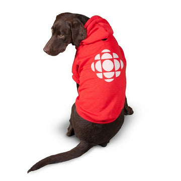 CBC White Gem Logo Dog Hoodie