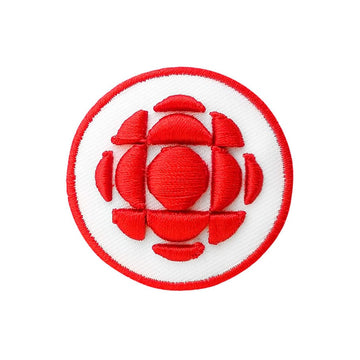 CBC Red 3D Logo Iron on Patch