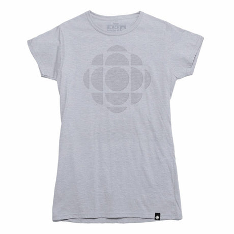 CBC Gem Logo Tone on Tone Womens T-shirt sports grey