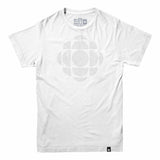 CBC Gem Logo Tone on Tone Men's T-shirt white