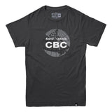CBC 1958 Vintage Round Map Logo T-shirt
