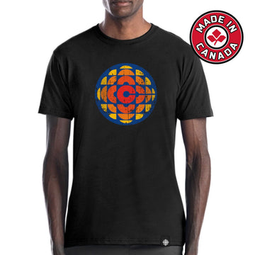 CBC 1974-1986 Retro Gem Logo - Made in Canada T-shirt