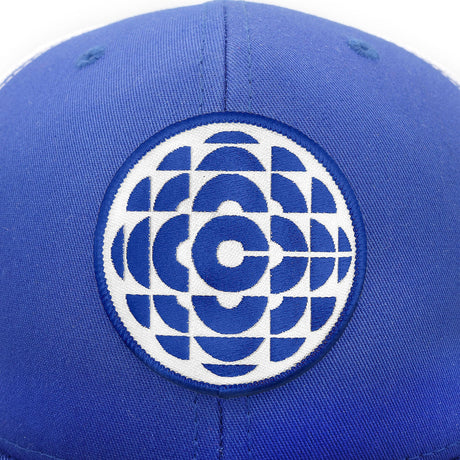 CBC Blue Gem Logo Royal Blue and White Trucker Cap
